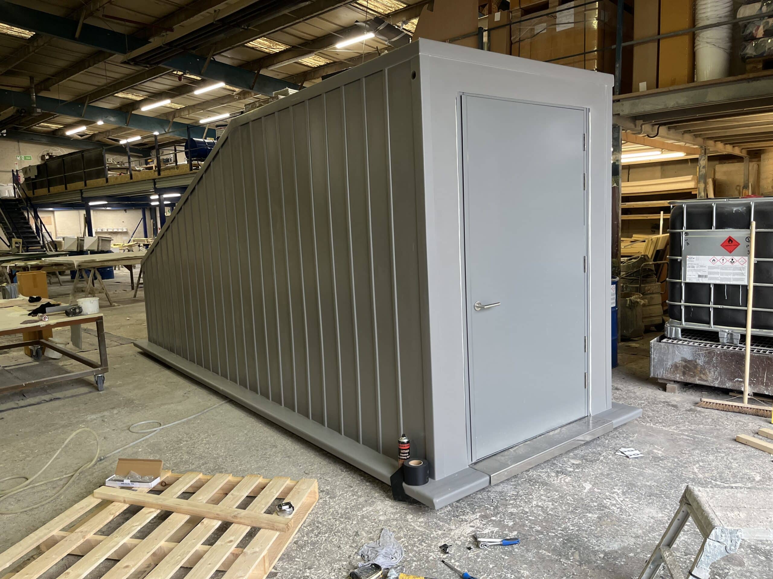Rooftop Stairwell Pod – Somerset Hospital